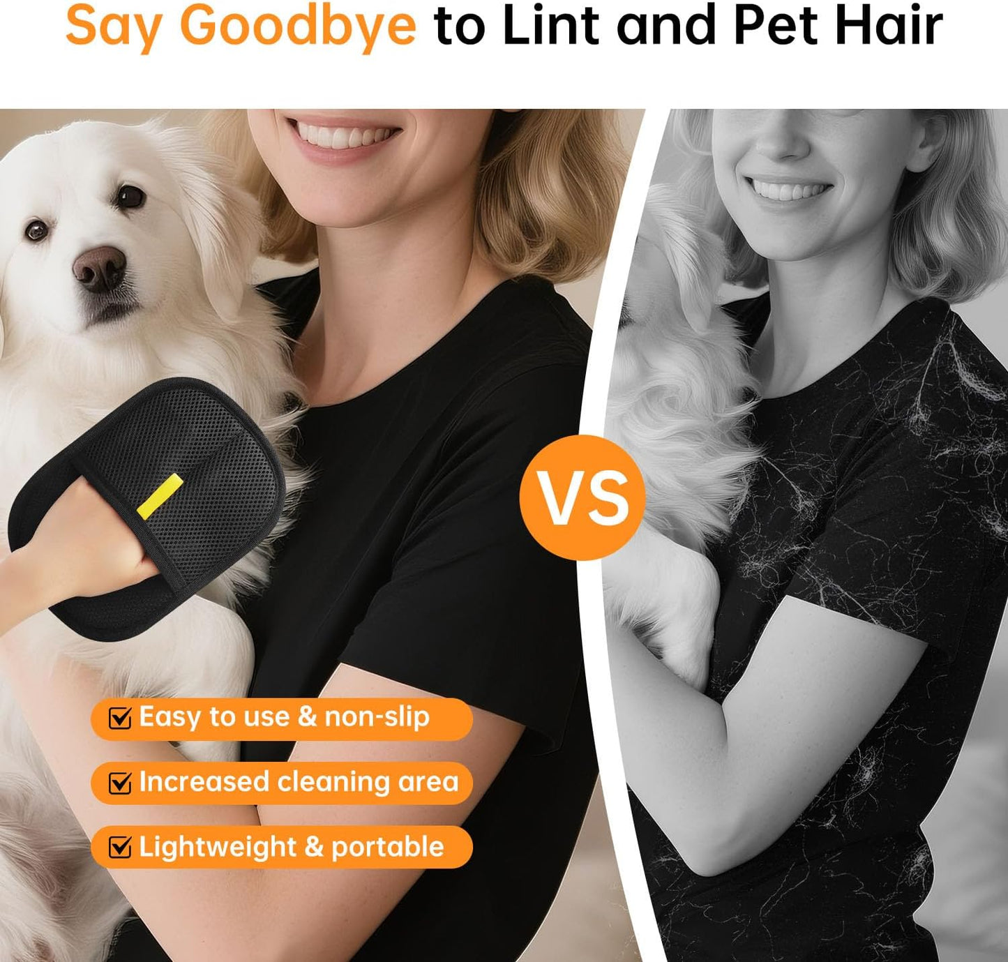 Pet Hair removal glove