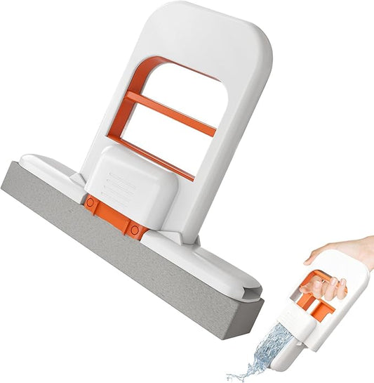 Mini hand sponge mop foldable desktop mop